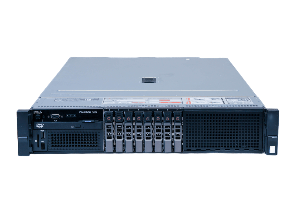 Dell PowerEdge R730 8-Bay | Dual E5-2680 v4 | 28 Cores | 64GB RAM | SSD + 7.2TB SAS | PERC H730P - SaveMyServer.com